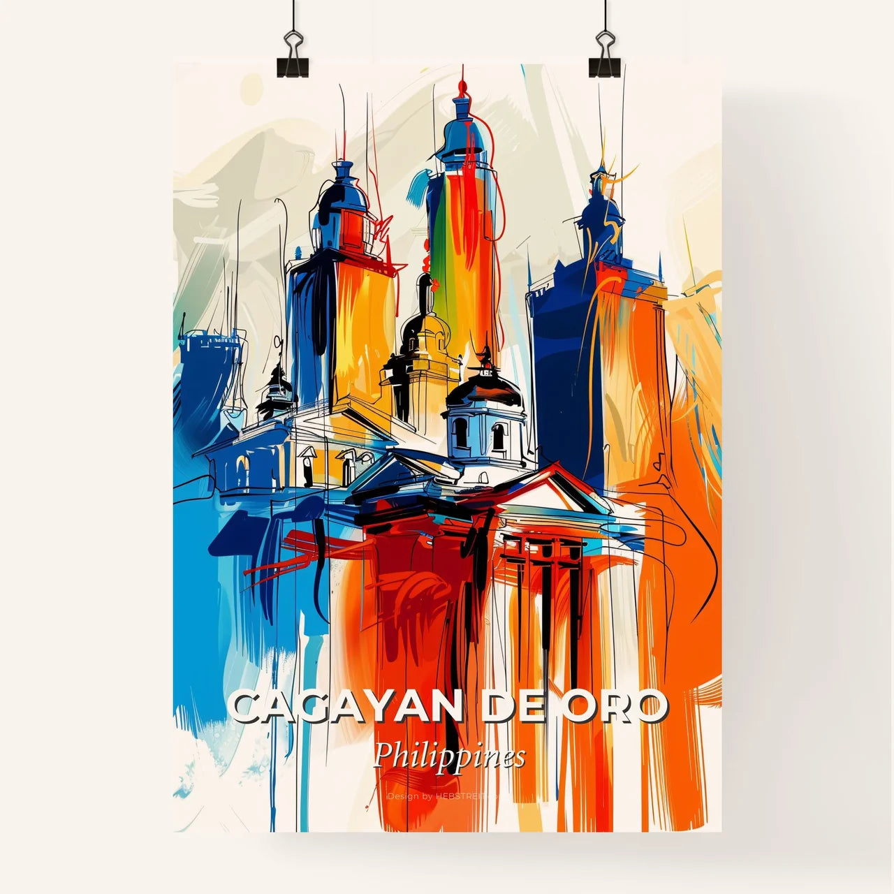 Vibrant Cagayan De Oro, Philippines Poster