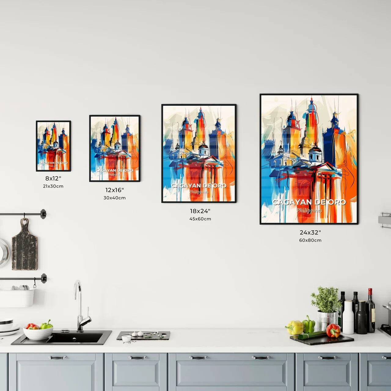 Vibrant Cagayan De Oro, Philippines Kitchen Art