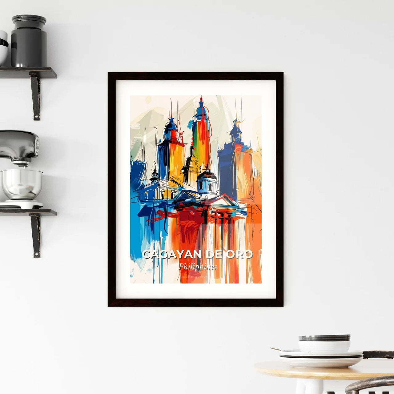 Vibrant Cagayan De Oro, Philippines Framed Print