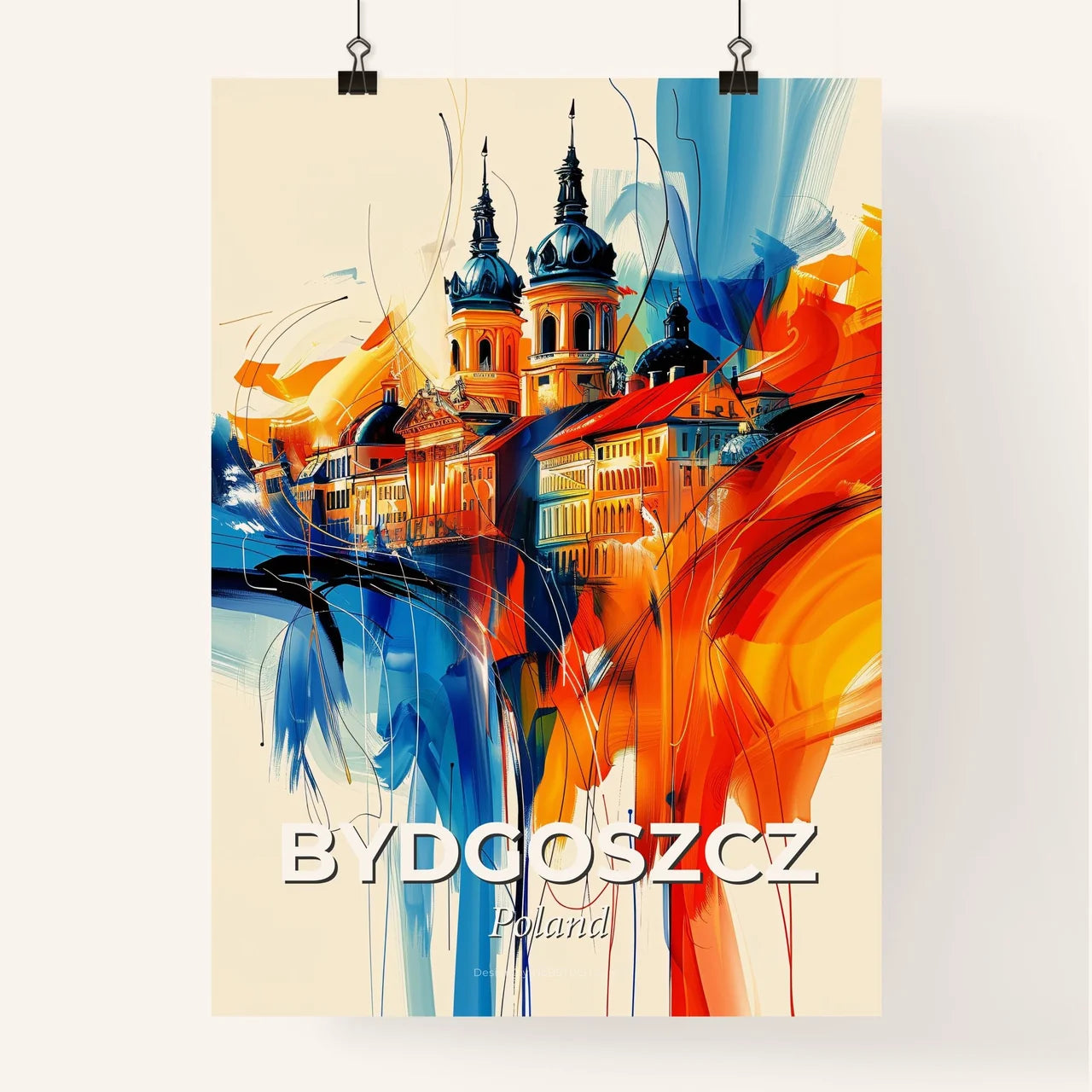 Vibrant Bydgoszcz, Poland Poster