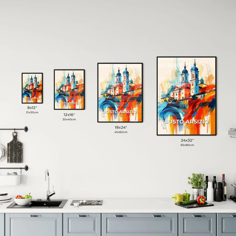 Vibrant Busto Arsizio, Italy Kitchen Art