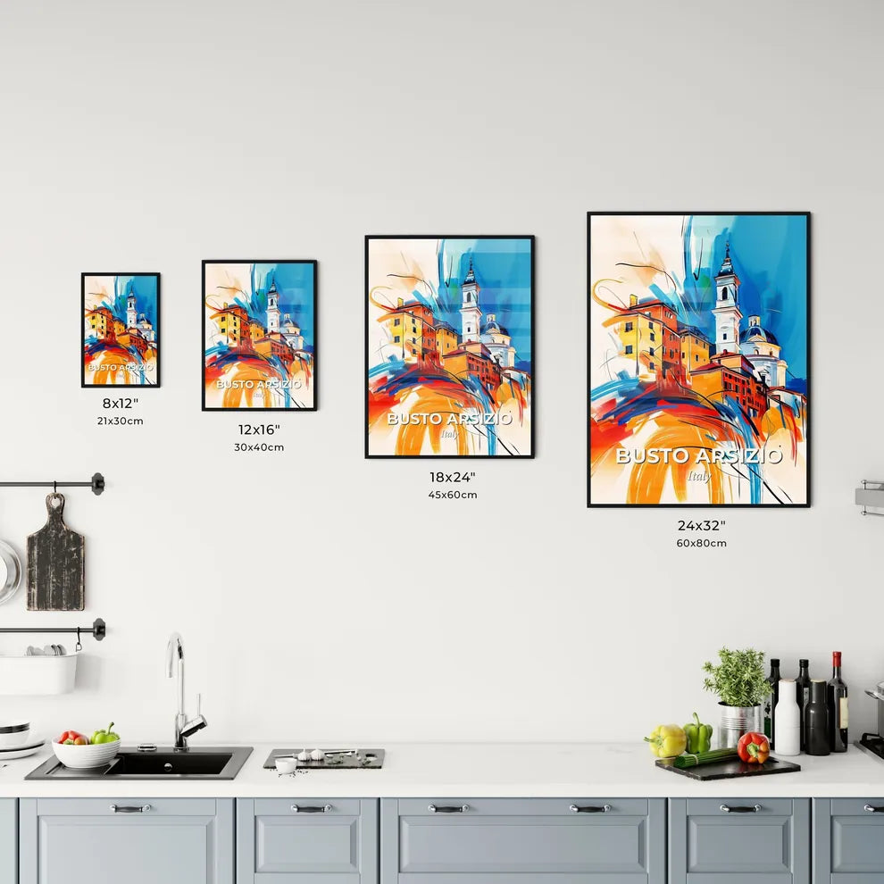 Vibrant Busto Arsizio, Italy Kitchen Art