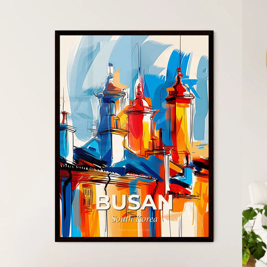 Vibrant Busan, South Korea Art Print