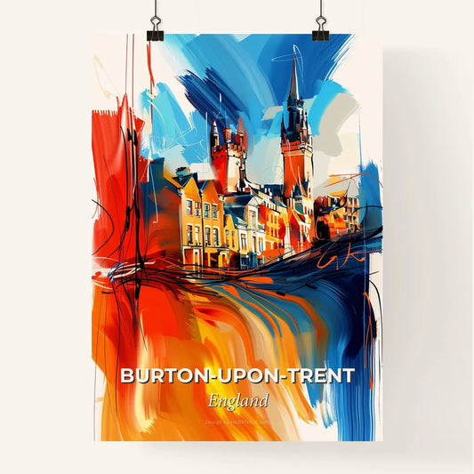 Vibrant Burto Poster