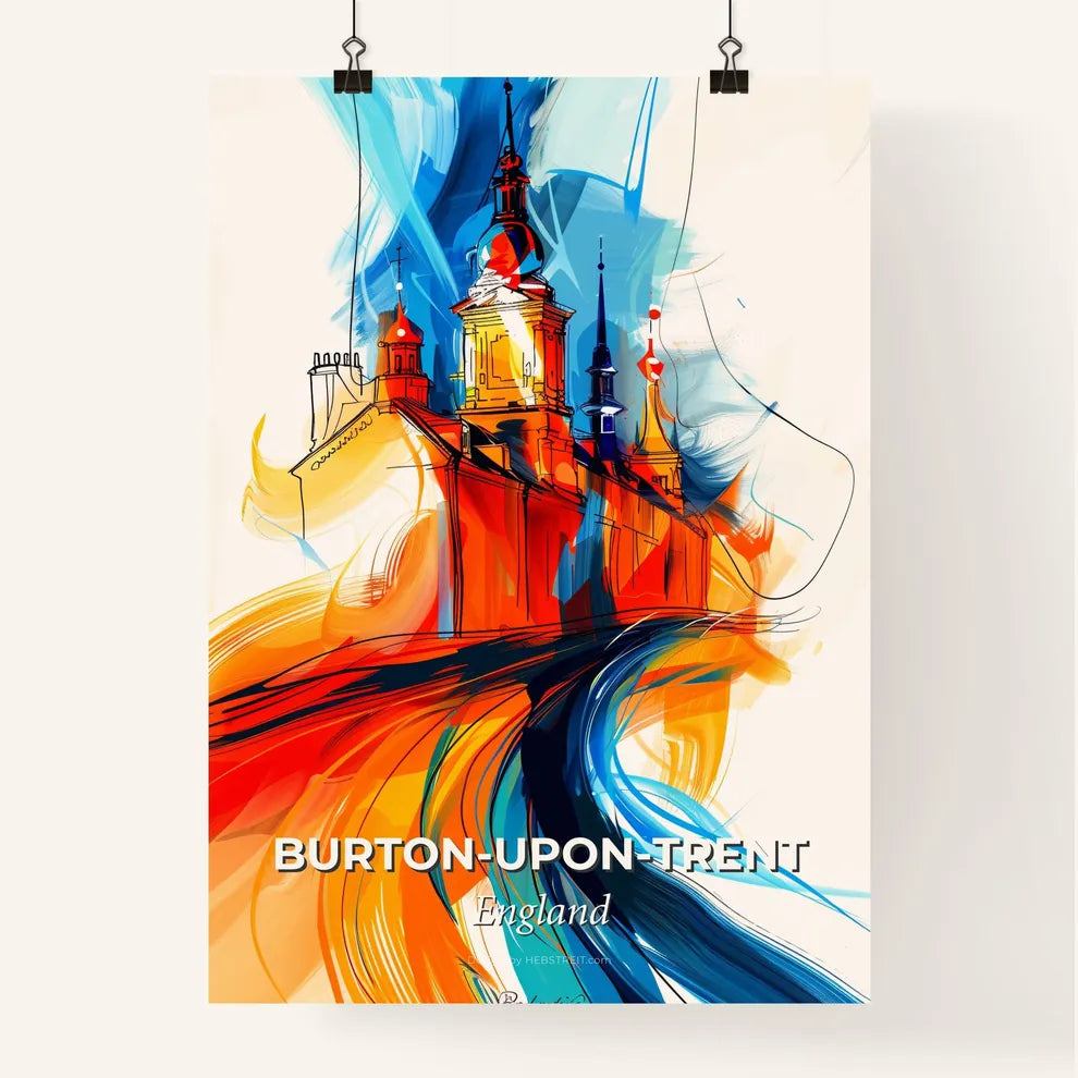 Vibrant Burto Poster