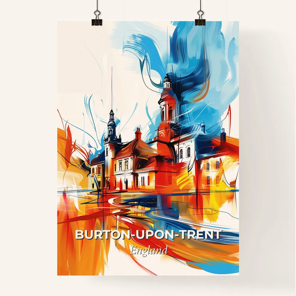 Vibrant Burto Poster
