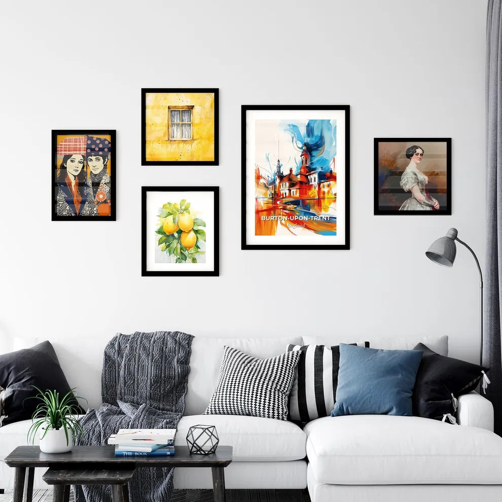Vibrant Burto Wall Art Collection