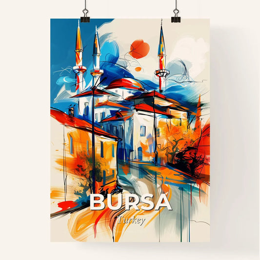 Vibrant Bursa, Turkey Poster