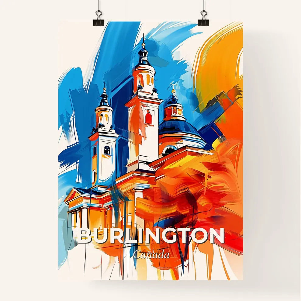 Vibrant Burlington, Canada Poster