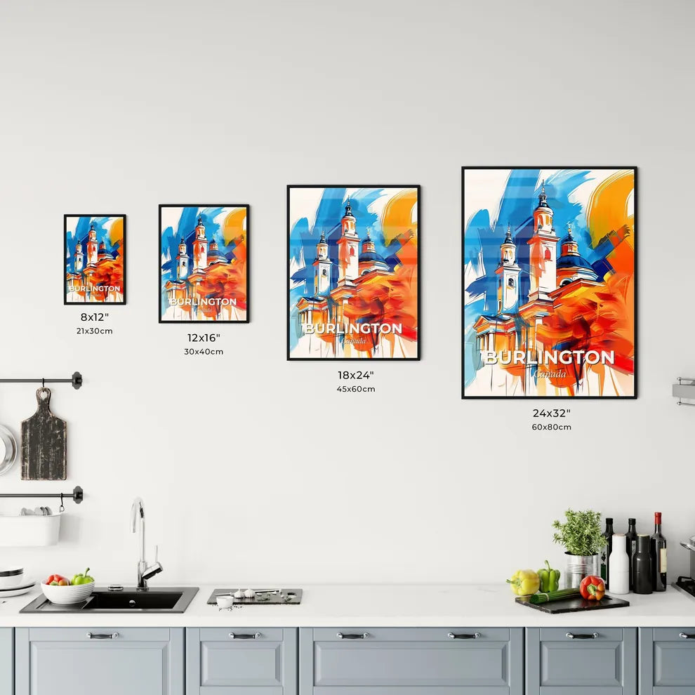 Vibrant Burlington, Canada Kitchen Art
