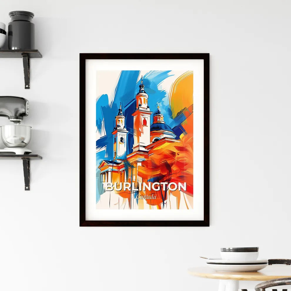 Vibrant Burlington, Canada Framed Print