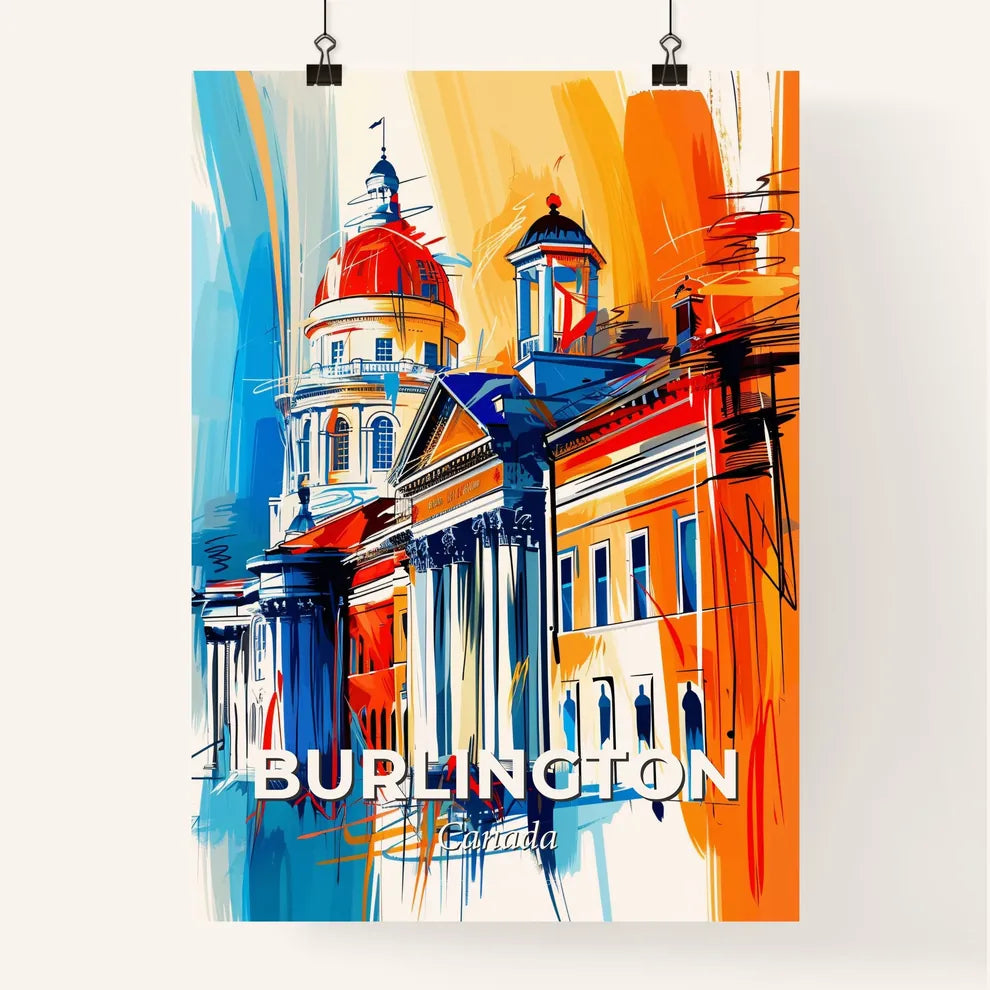 Vibrant Burlington, Canada Poster