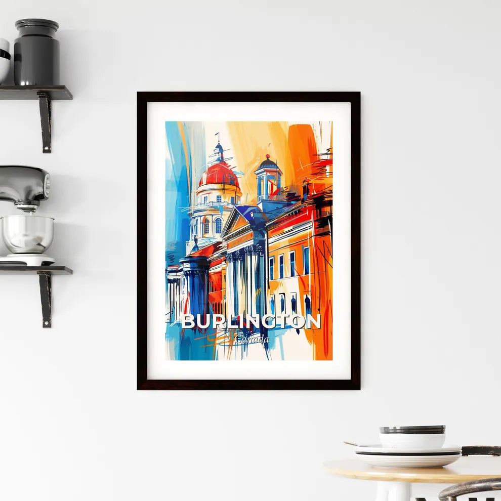 Vibrant Burlington, Canada Framed Print