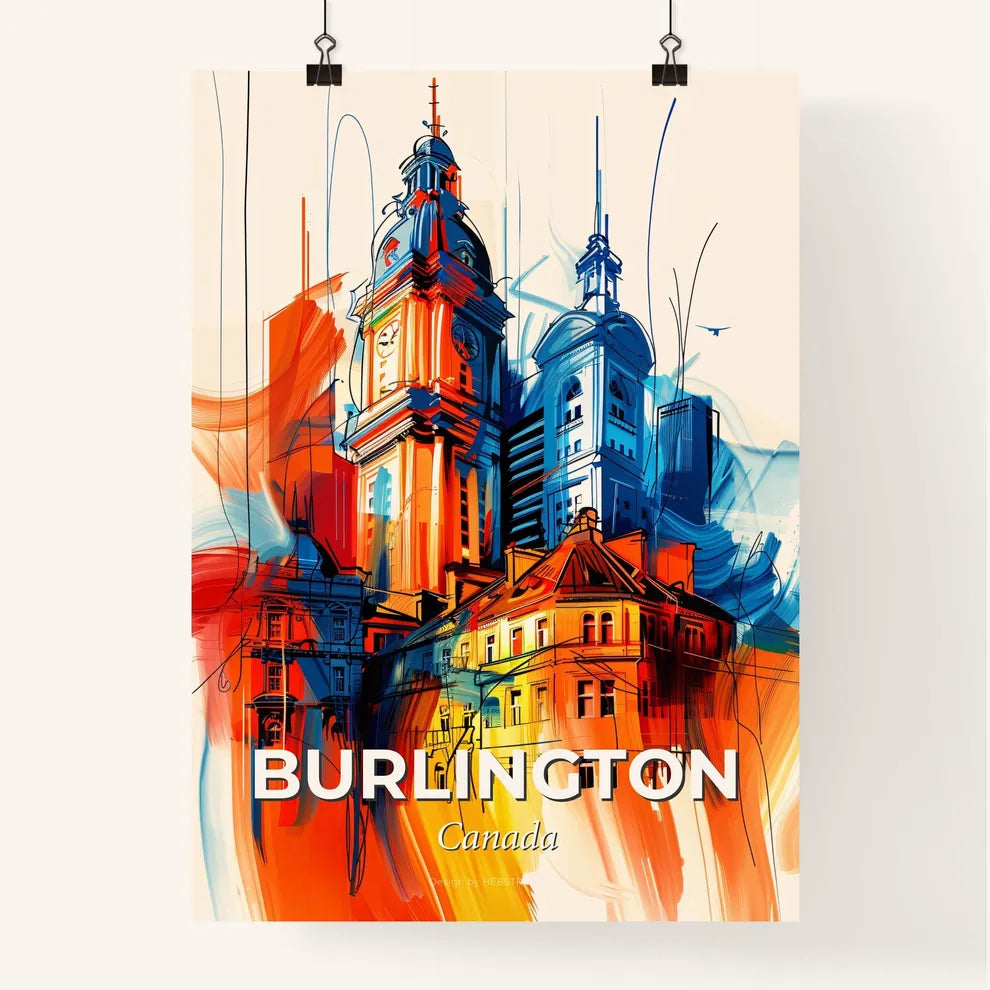 Vibrant Burlington, Canada Poster