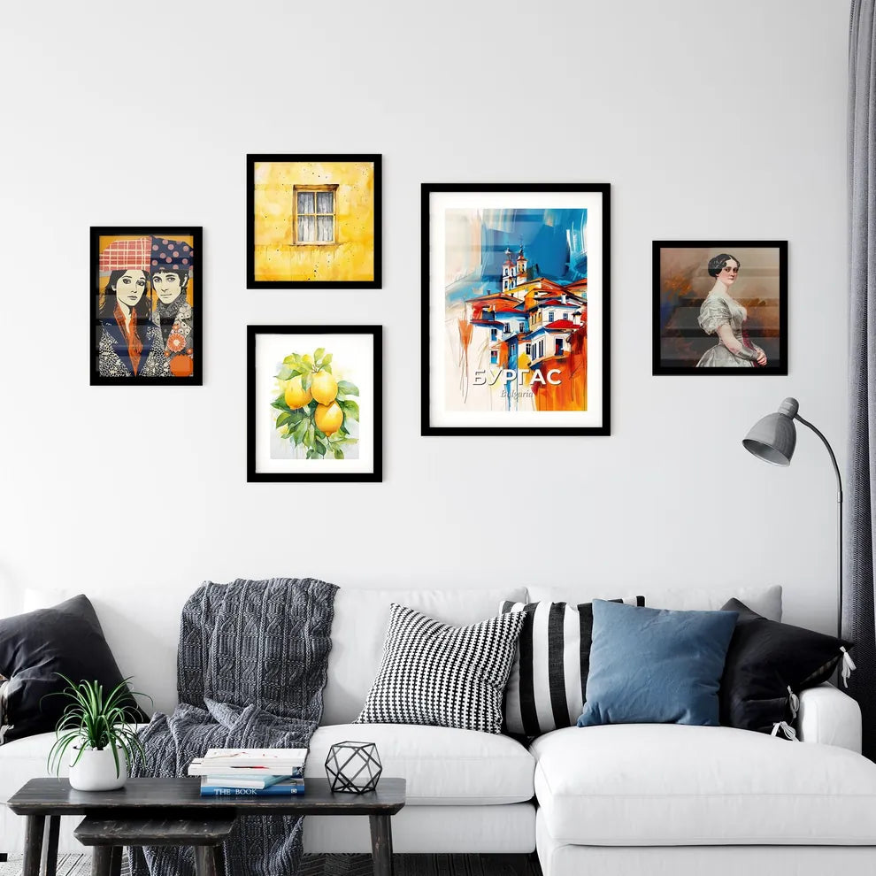 Vibrant Бургас, Bulgaria Wall Art Collection