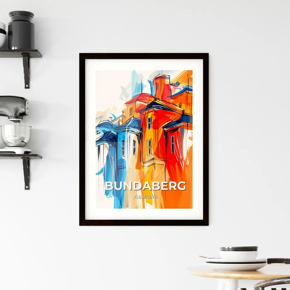 Vibrant Bundaberg, Australia Framed Print