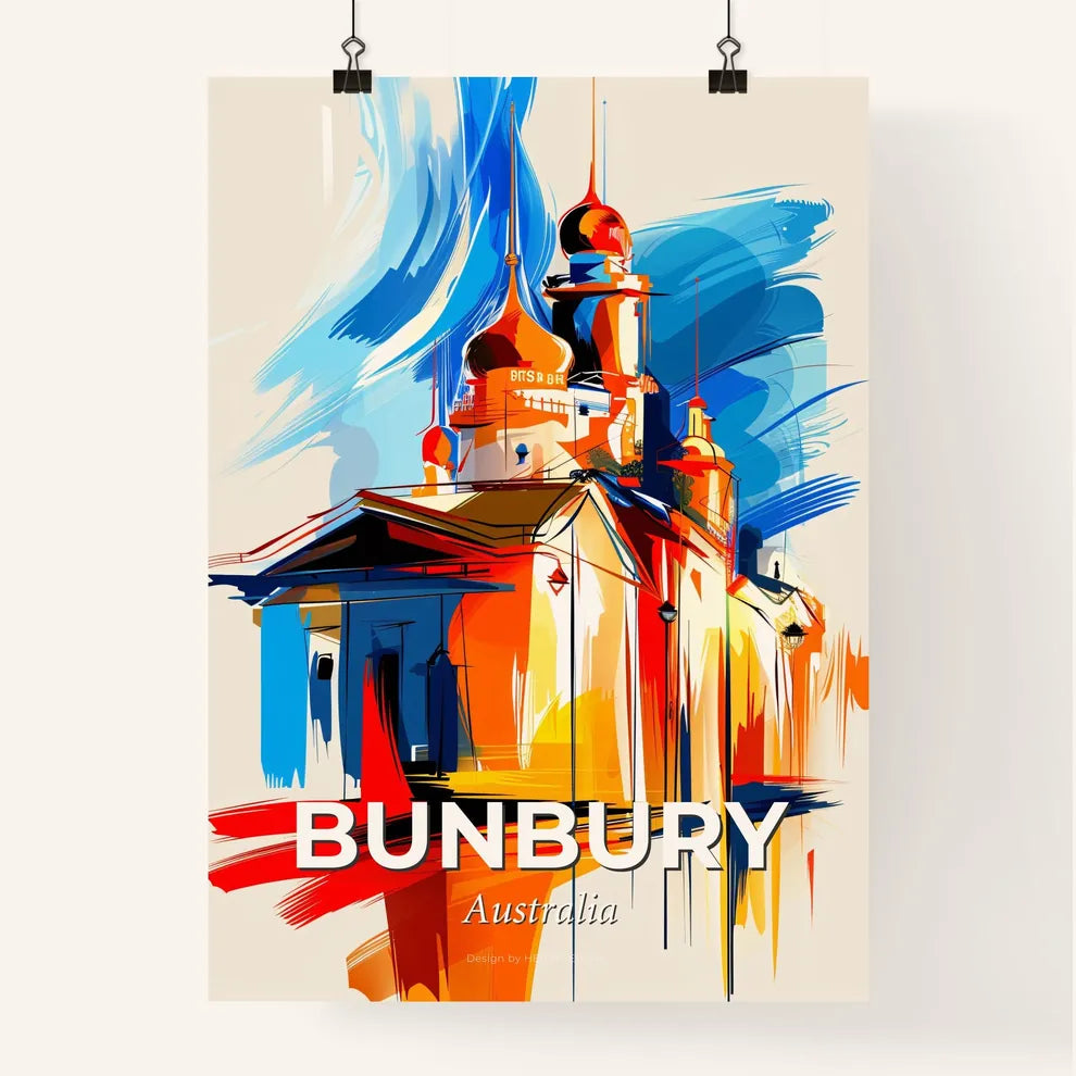 Vibrant Bunbury, Australia Poster