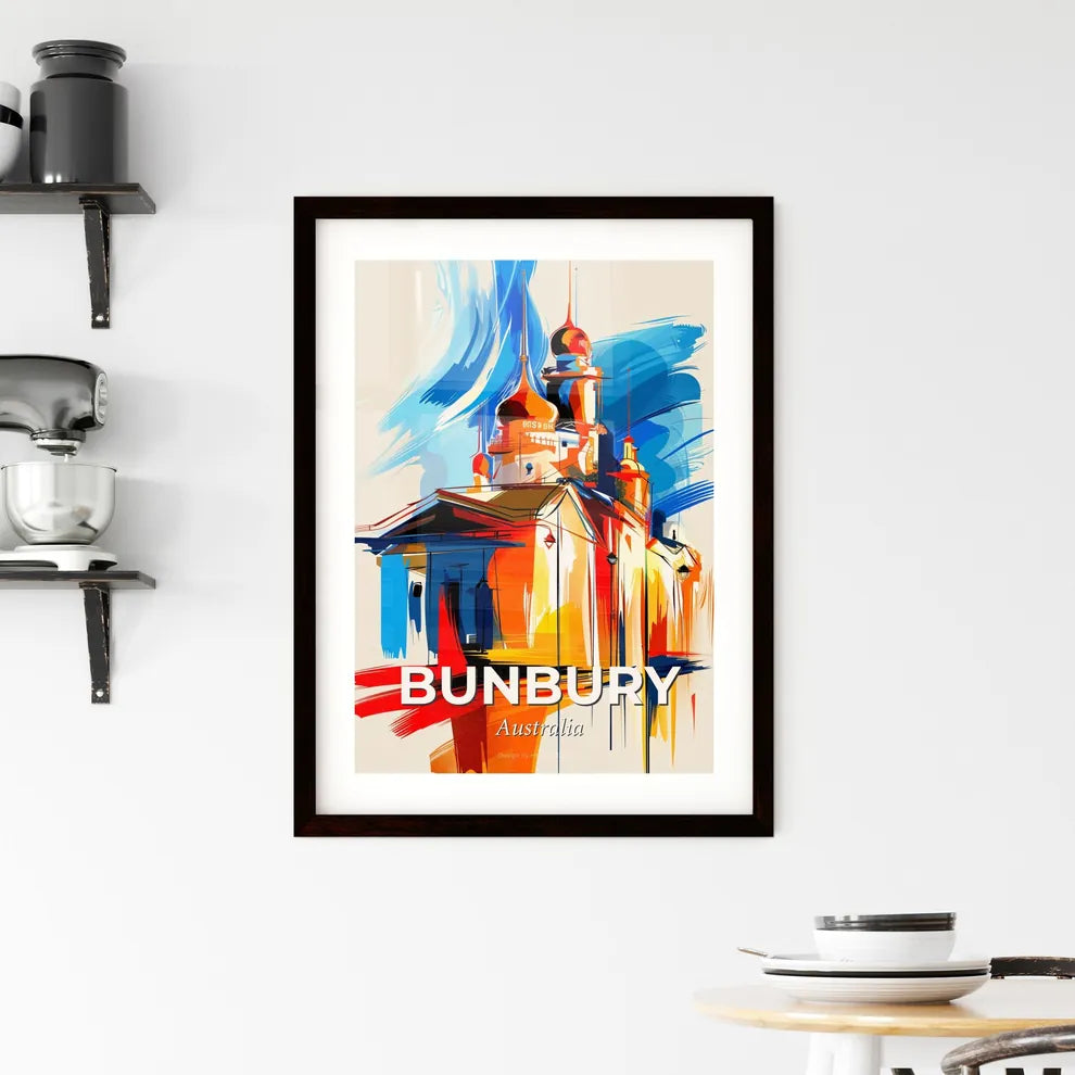 Vibrant Bunbury, Australia Framed Print