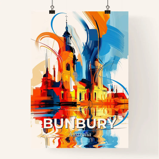 Vibrant Bunbury, Australia Poster