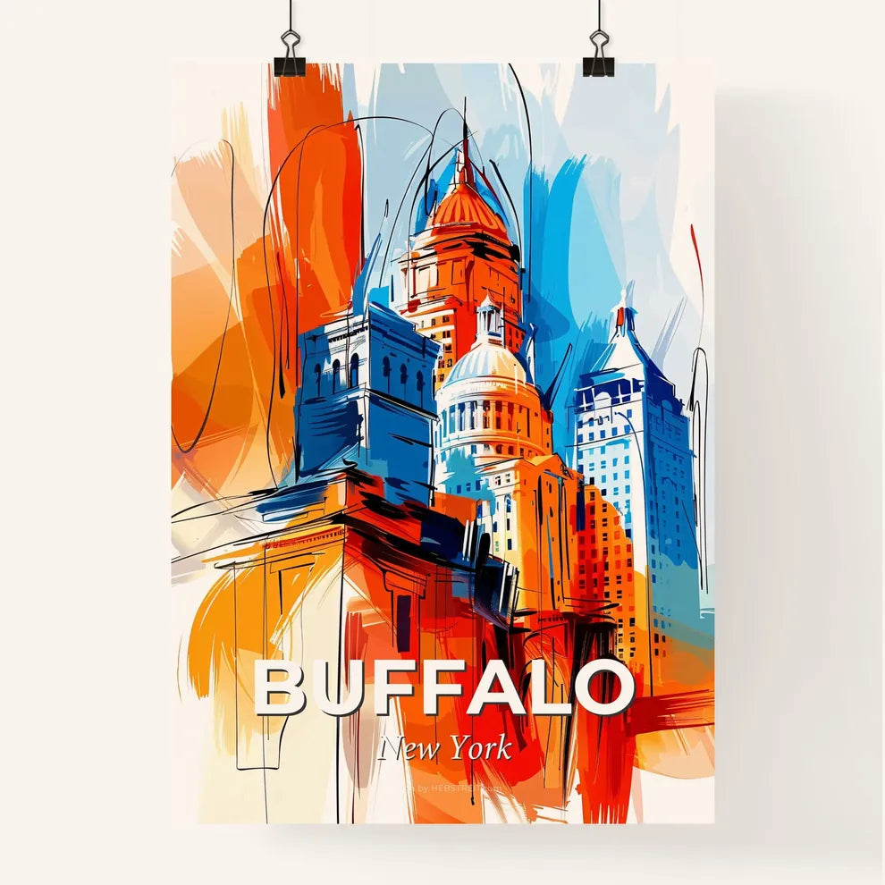 Vibrant Buffalo, New York Poster
