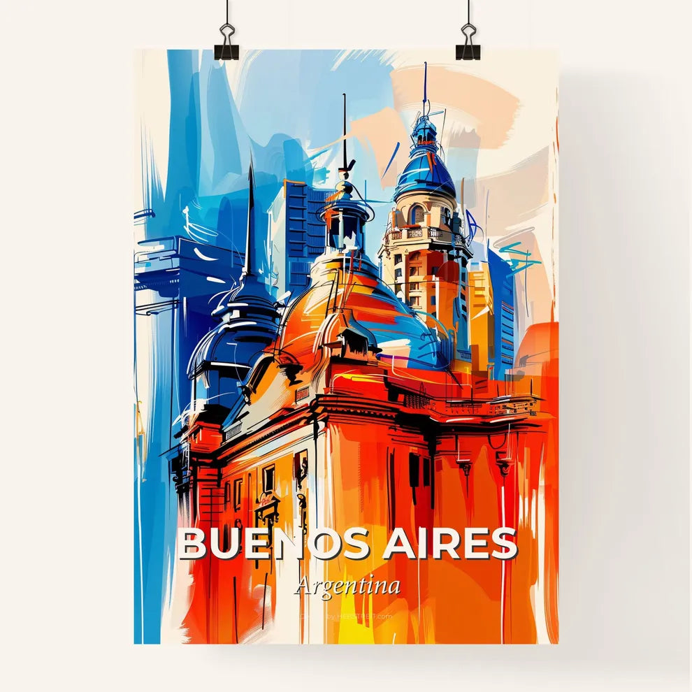 Vibrant Buenos Aires, Argentina Poster