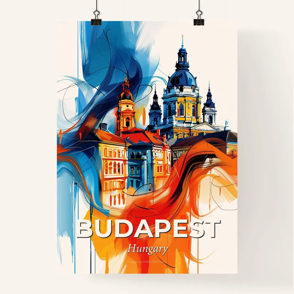 Vibrant Budapest, Hungary Poster