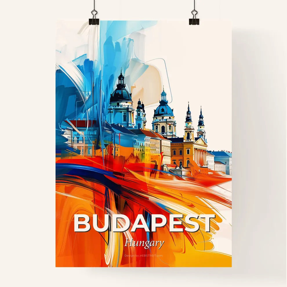 Vibrant Budapest, Hungary Poster