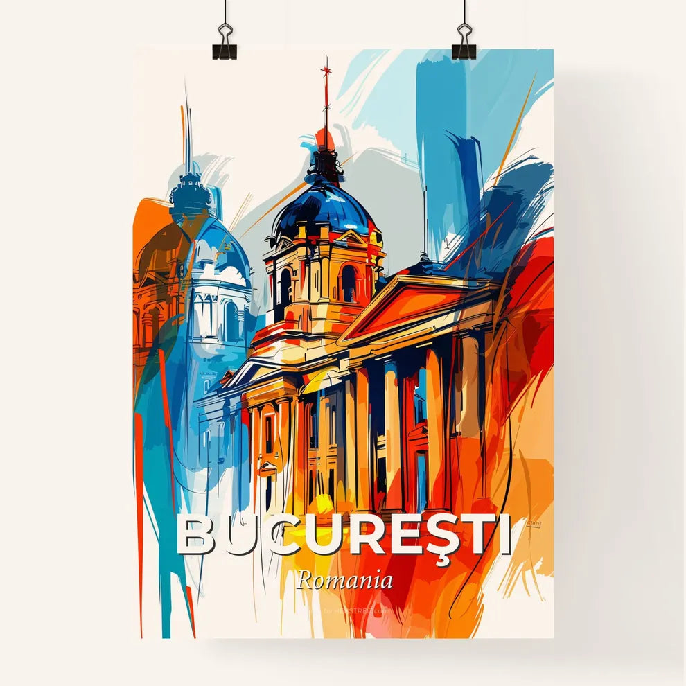 Vibrant Bucureşti, Romania Poster