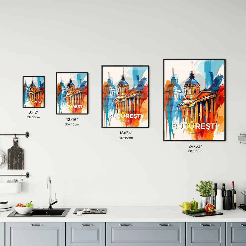 Vibrant Bucureşti, Romania Kitchen Art