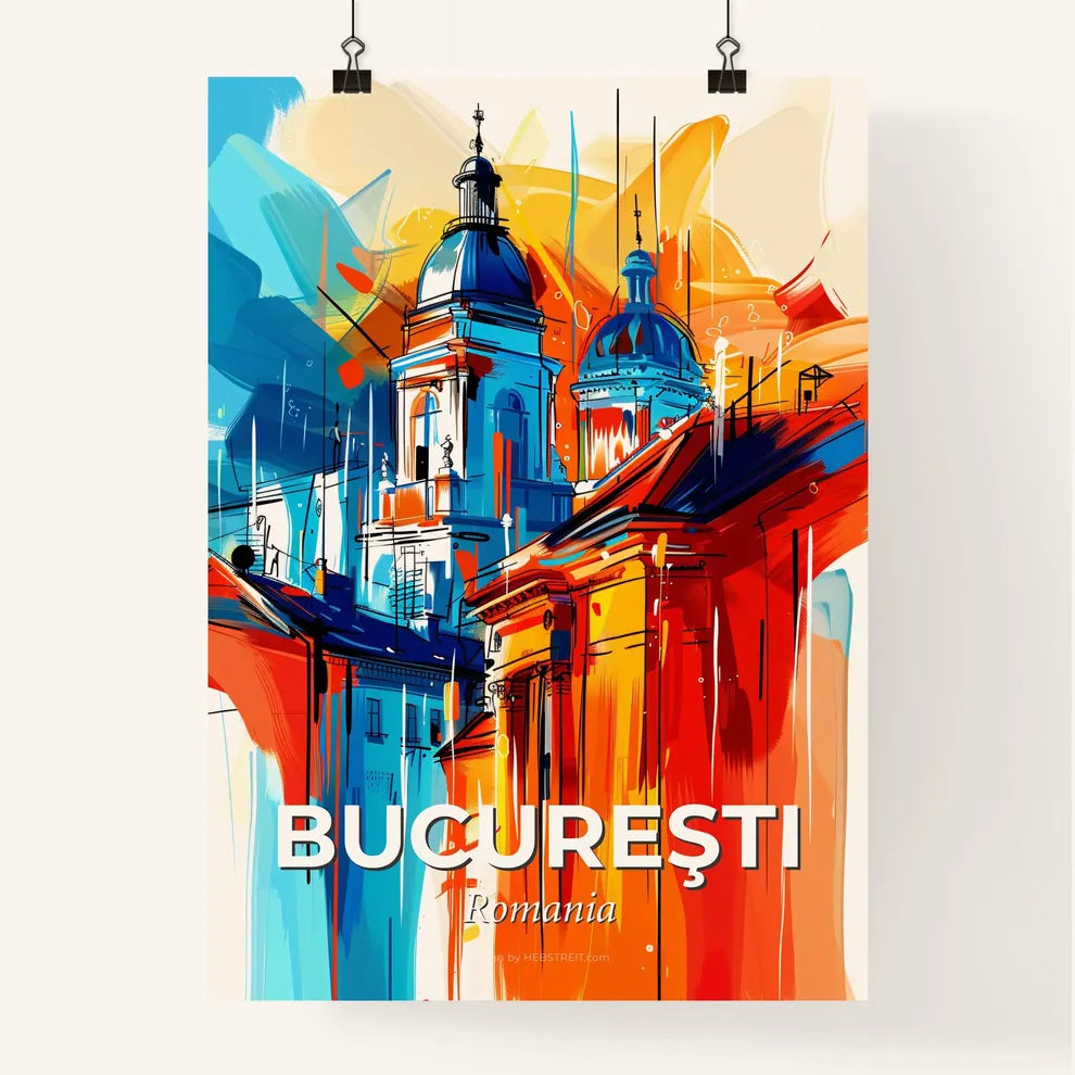 Vibrant Bucureşti, Romania Poster