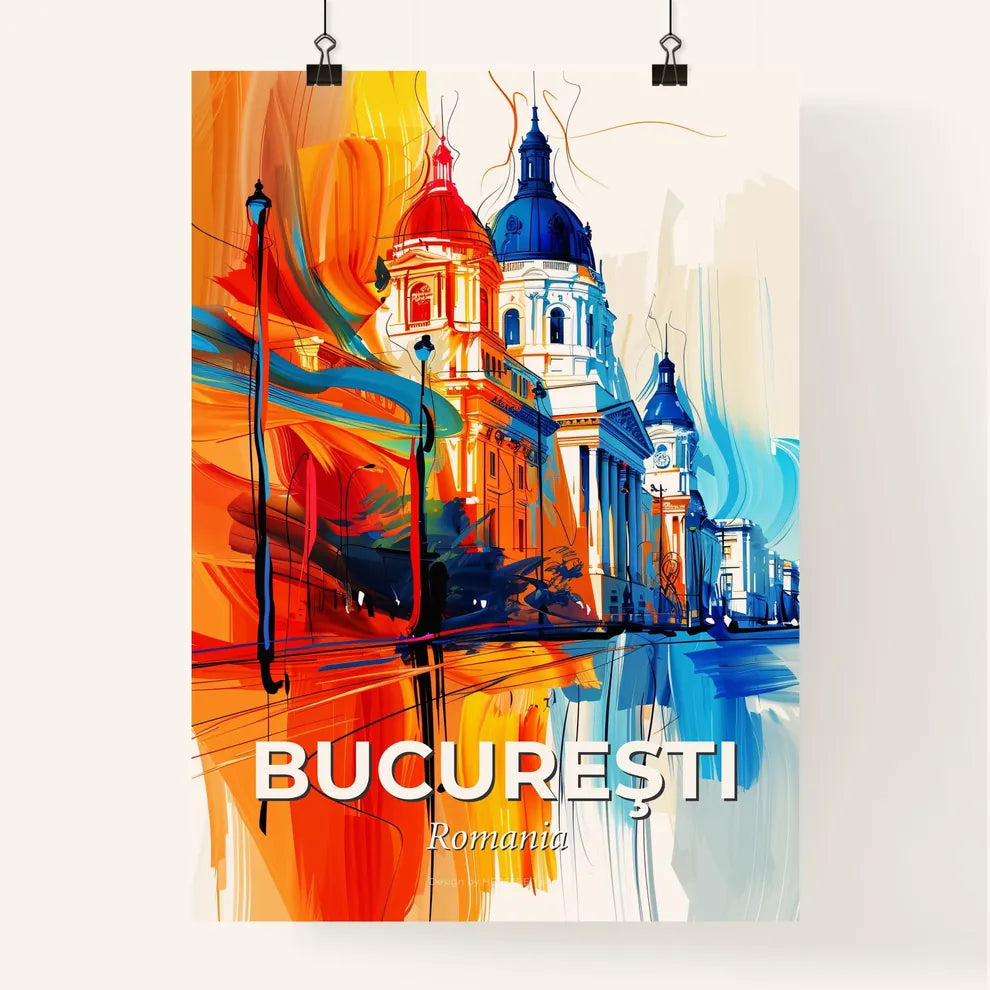 Vibrant Bucureşti, Romania Poster