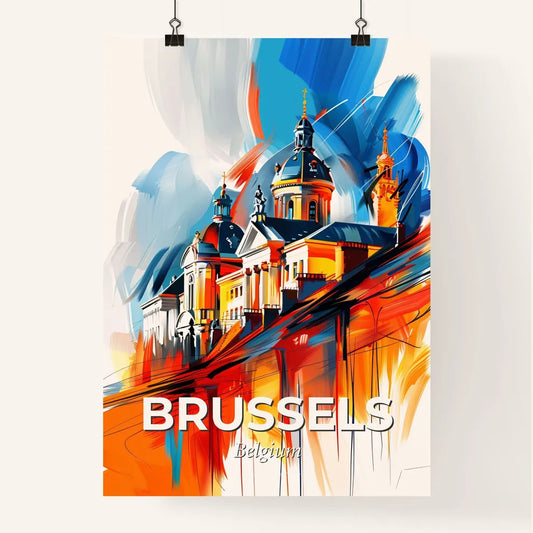 Vibrant Brussels, Belgium Poster