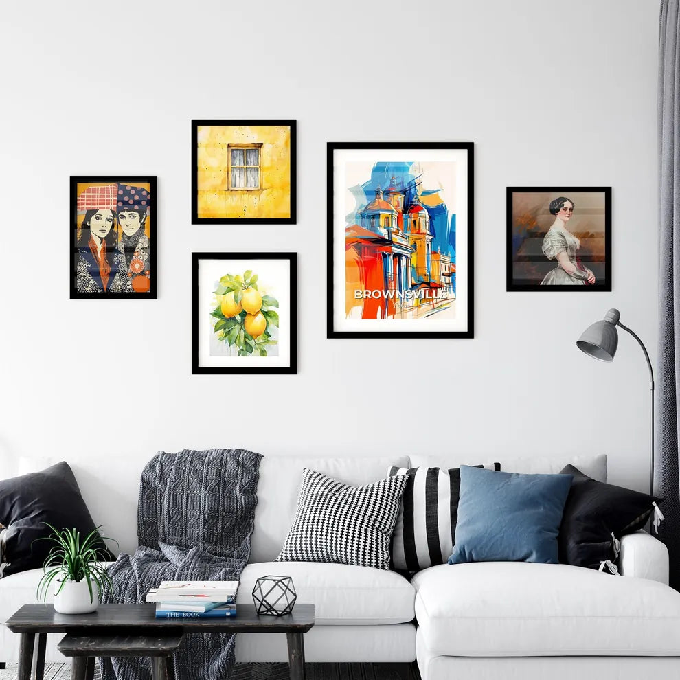 Vibrant Brownsville, Texas Wall Art Collection