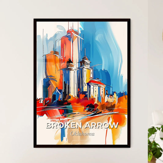 Vibrant Broken Arrow, Oklahoma Art Print
