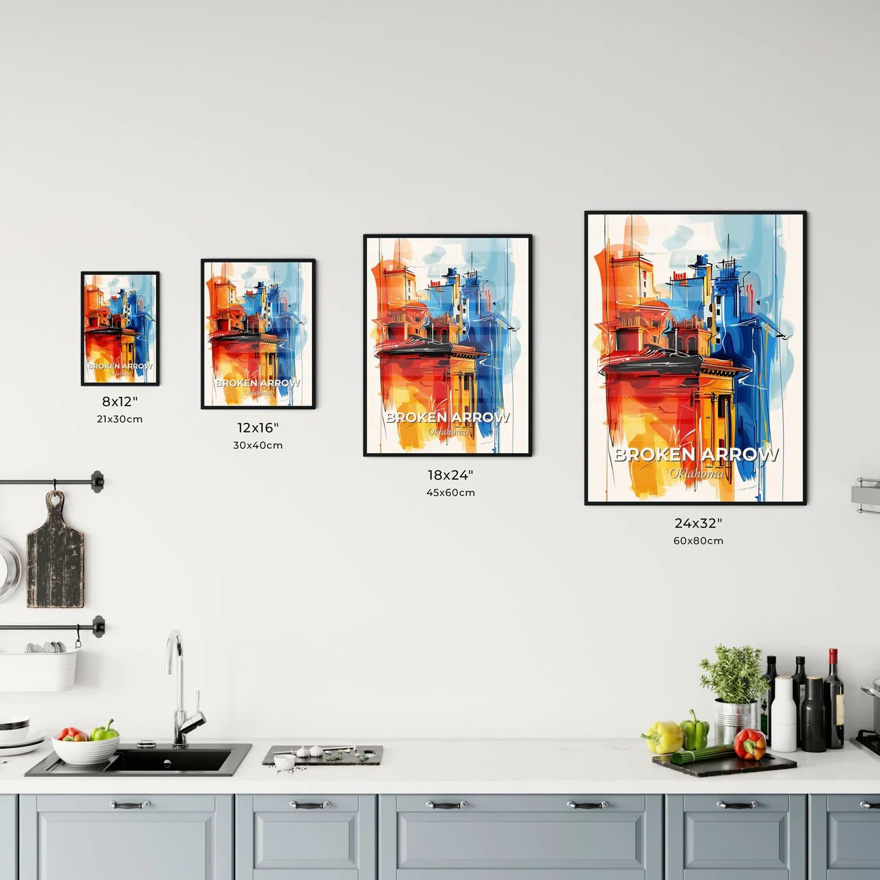 Vibrant Broken Arrow, Oklahoma Kitchen Art