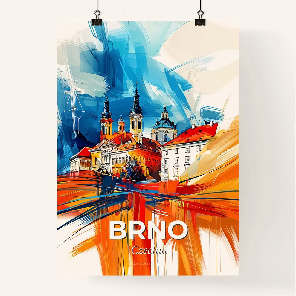 Vibrant Brno, Czechia Poster