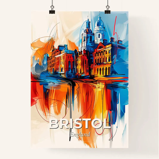 Vibrant Bristol, England Poster