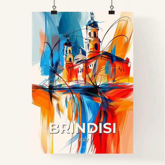 Vibrant Brindisi, Italy Poster
