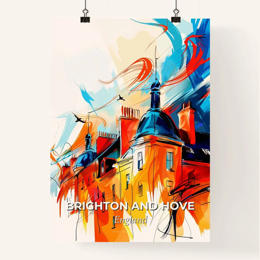 Vibrant Brighton And Hove, England Poster