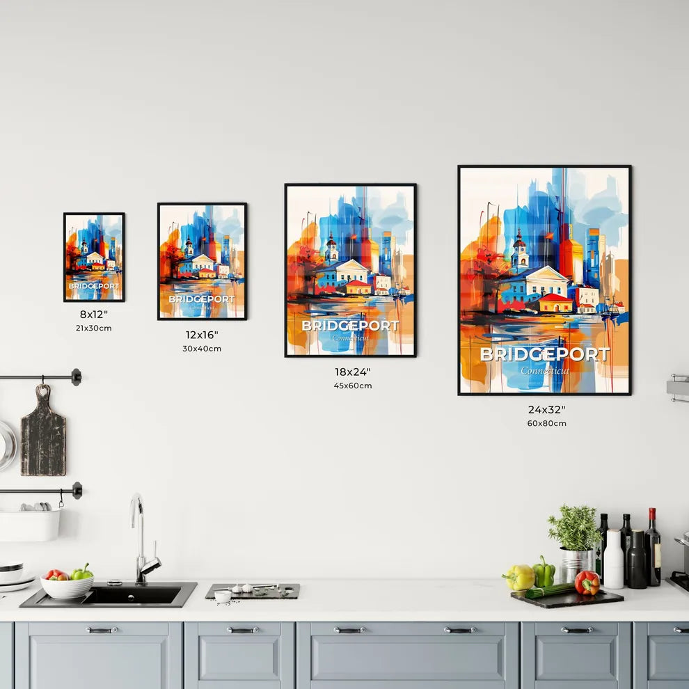 Vibrant Bridgeport, Connecticut Kitchen Art