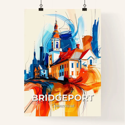Vibrant Bridgeport, Connecticut Poster