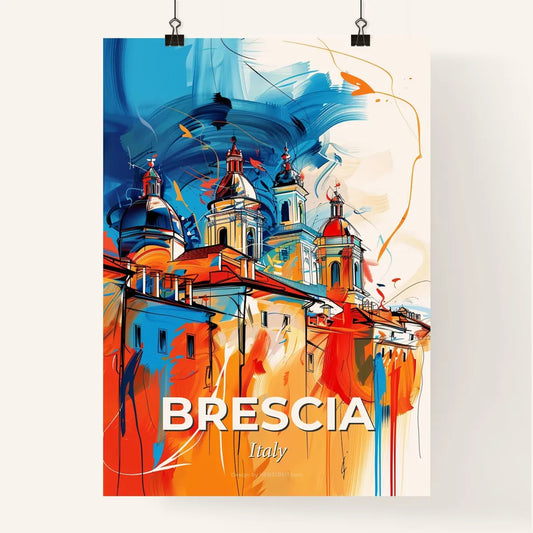 Vibrant Brescia , Italy Poster