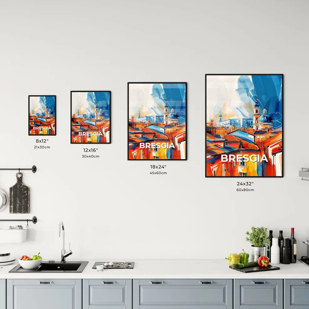 Vibrant Brescia , Italy Kitchen Art