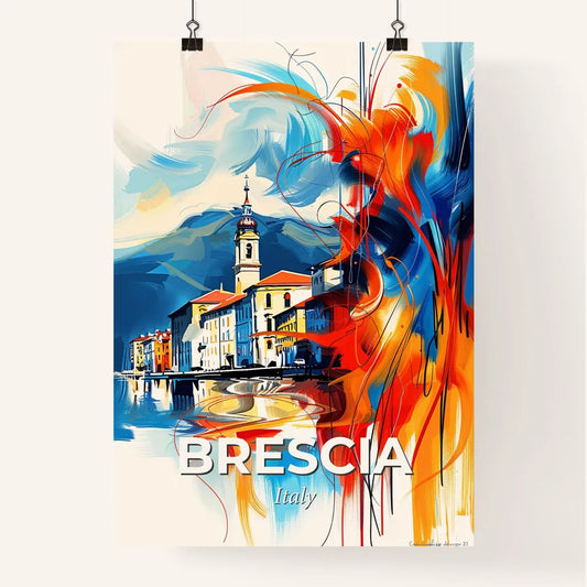 Vibrant Brescia , Italy Poster