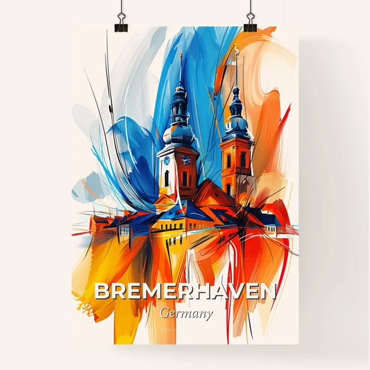 Vibrant Bremerhaven, Germany Poster