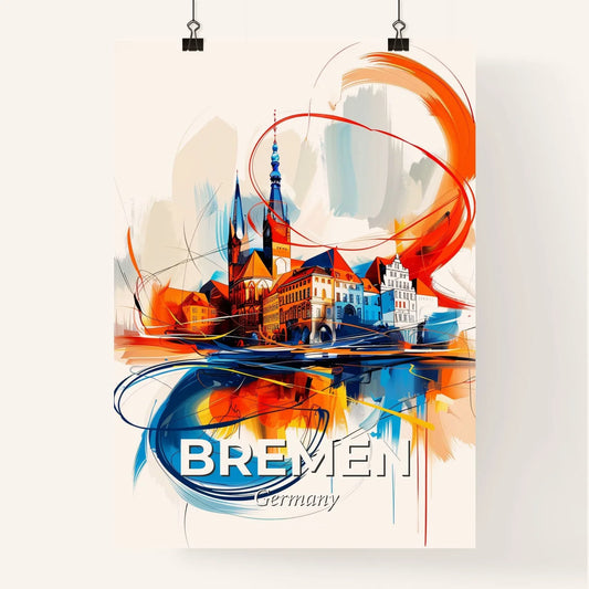 Vibrant Bremen, Germany Poster