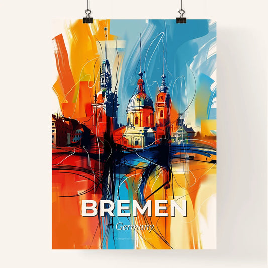 Vibrant Bremen, Germany Poster