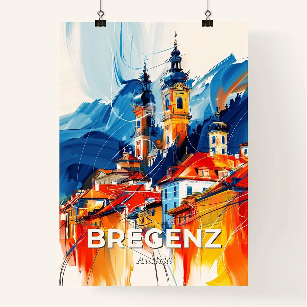 Vibrant Bregenz, Austria Poster