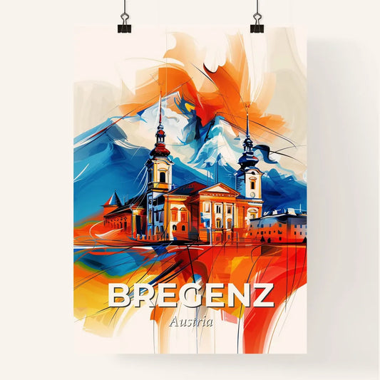 Vibrant Bregenz, Austria Poster
