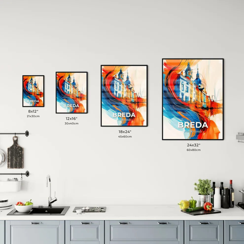 Vibrant Breda, Netherlands Kitchen Art